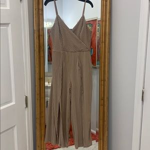 Tan Jumpsuit